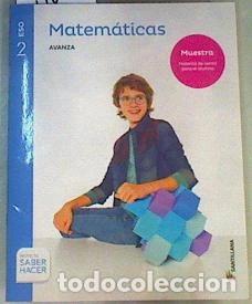 Libros: Matem&aacute;ticas Avanza 2 ESO- 8431300271609