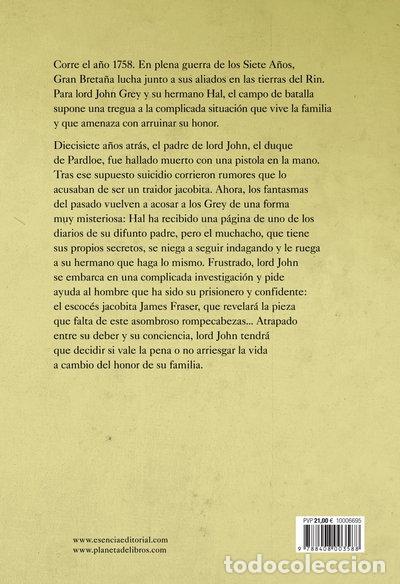Libros: Lord John y la Hermandad de la espada- 9788408003588