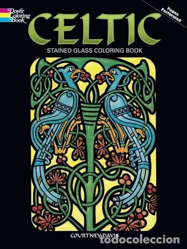 Libros: Celtic Stained Glass Coloring Book- 9780486274560