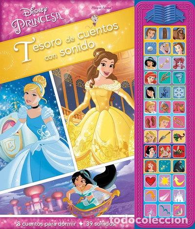 Libros: Tesoro de cuentos con sonido Princesas Disney- 9781503723054