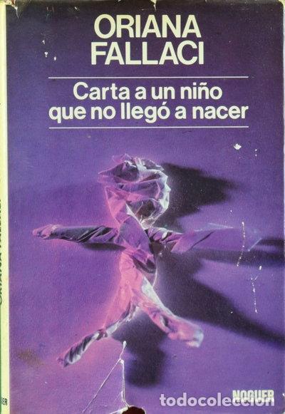 Livres: Carta a un ni&ntilde;o que nunca naci&oacute;- 9788427911529