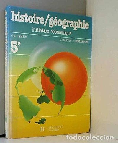 Livros em segunda m&atilde;o: Histoire-g&eacute;ographie 5e. Edition 1987- 9782010122408