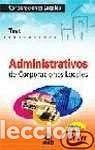 Livros em segunda m&atilde;o: Administrativos de corporaciones locales. Test- 9788466523233