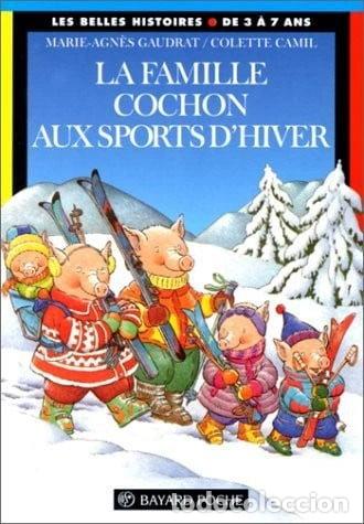 Livros em segunda m&atilde;o: La famille Cochon aux sports d'hiver- 9782227728295