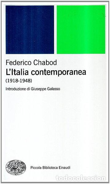 Livros em segunda m&atilde;o: L'Italia contemporanea (1918-1948)- 9788806161811
