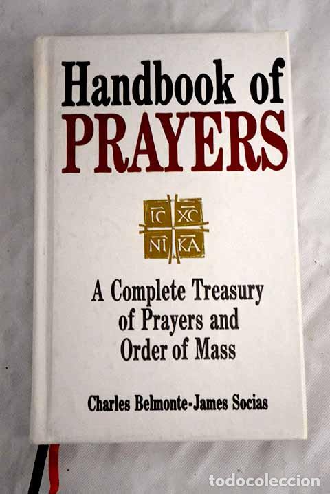 Libros: Handbook of prayers: Belmonte, Charles.- Belmonte, Charles
