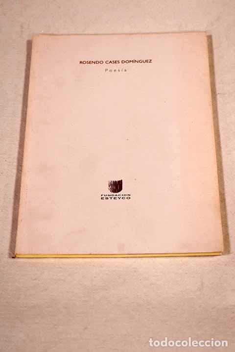 Libros: Poes&iacute;a: Cases Dom&iacute;nguez, Rosendo.- Cases Dom&iacute;nguez, Rosendo