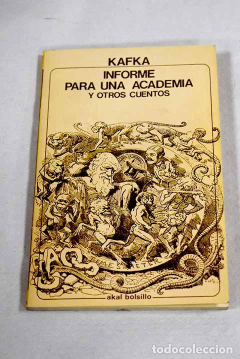 Livros em segunda m&atilde;o: Informe para una academia y otros cuentos.- Kafka, Franz