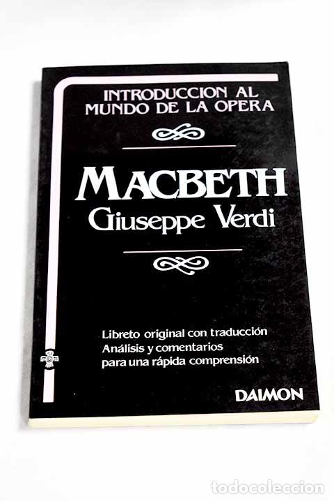 Libros: Macbeth: Verdi, Giuseppe.- Verdi, Giuseppe