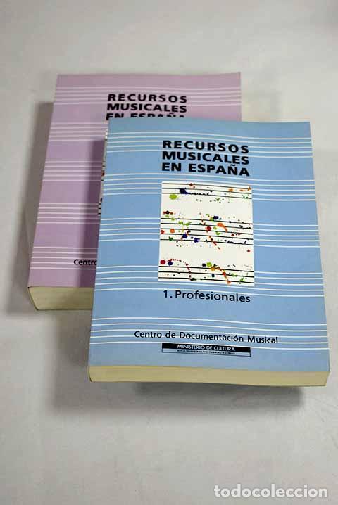 Livros em segunda m&atilde;o: Recursos musicales de Espa&ntilde;a