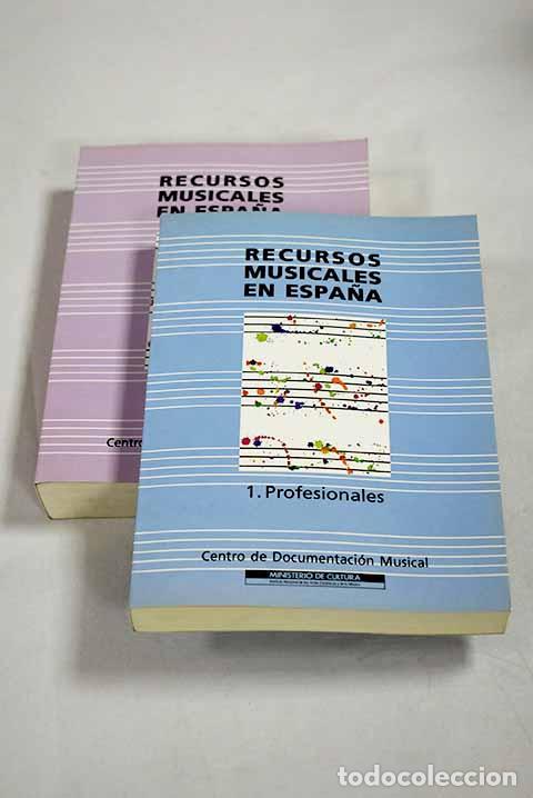 Livros em segunda m&atilde;o: Recursos musicales de Espa&ntilde;a