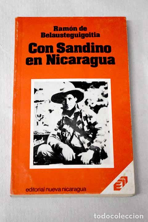 Livros em segunda m&atilde;o: Con Sandino en Nicaragua.- De Belausteguigoitia, Ram&oacute;n