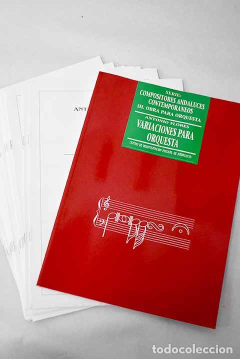 B&uuml;cher: Variaciones para orquesta.- Flores Mu&ntilde;oz, Antonio Jos&eacute;