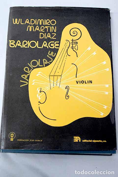 B&uuml;cher: Bariolaje-Variolaje-1974.- Mart&iacute;n, Wladimiro