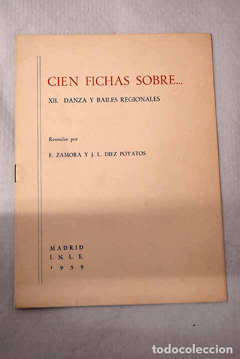 Libros: Cien fichas sobre-- IX, t&eacute;cnica de la danza y del baile