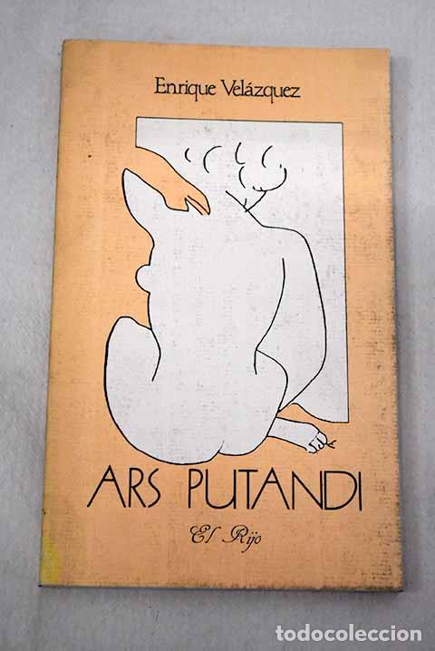 Libros: ARs putandi: Vel&aacute;zquez, Enrique.- Vel&aacute;zquez, Enrique