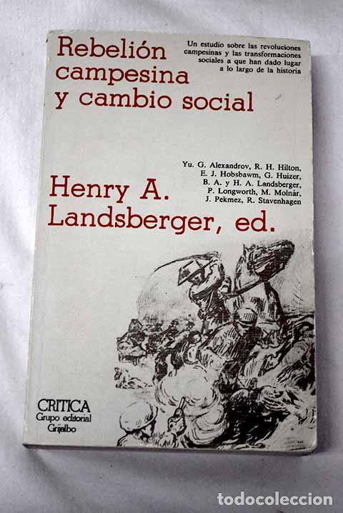 Libros: Rebeli&oacute;n campesina y cambio social