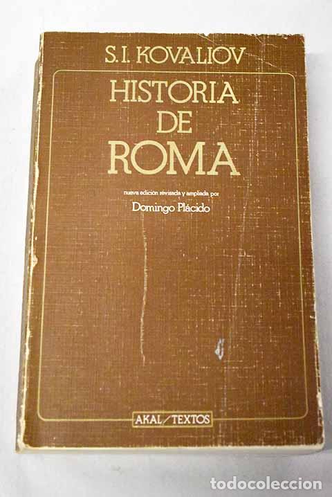 B&uuml;cher: Historia de Roma: Kovaliov, Serguei Ivanovich.- Kovaliov, Serguei Ivanovich