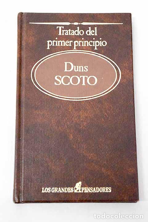 B&uuml;cher: Tratado del primer principio.- Duns Escoto, Juan