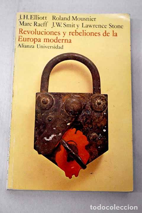books: Revoluciones y rebeliones de la Europa moderna: