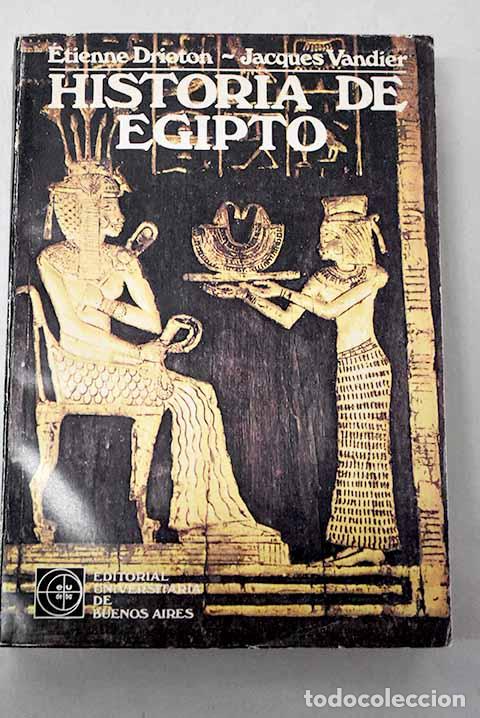 B&uuml;cher: Historia de Egipto: Drioton, E..- Drioton, E.