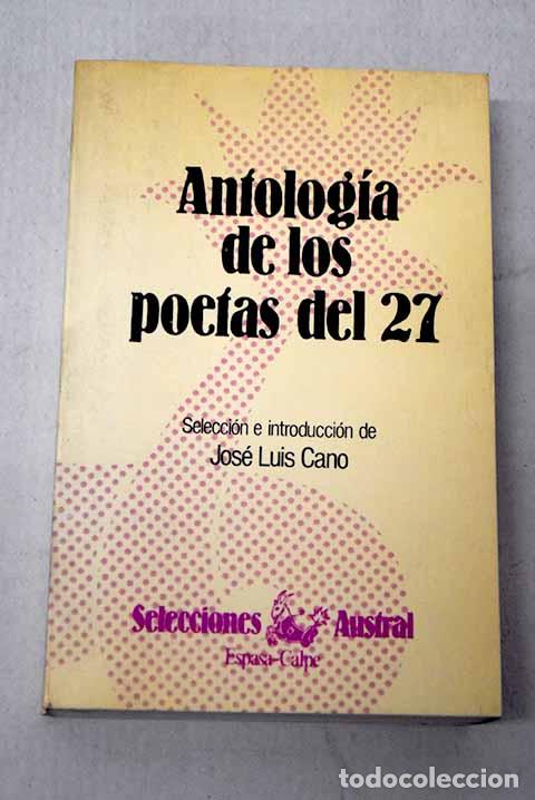 B&uuml;cher: Antolog&iacute;a de los poetas del 27