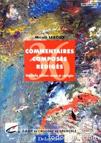B&uuml;cher: Commentaires compos&eacute;s r&eacute;dig&eacute;s- 9782206081663