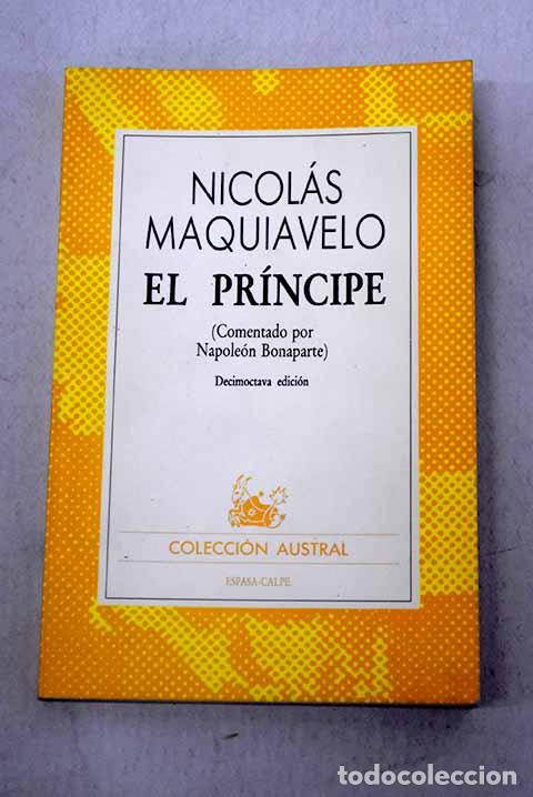 books: El pr&iacute;ncipe: Maquiavelo, NicolA&iexcl;s.- Maquiavelo, NicolA&iexcl;s