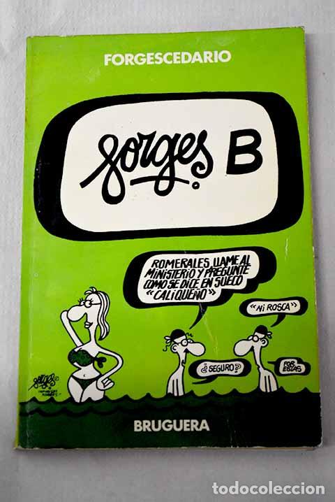 B&uuml;cher: Forges B: Forges: Bruguera..- Forges