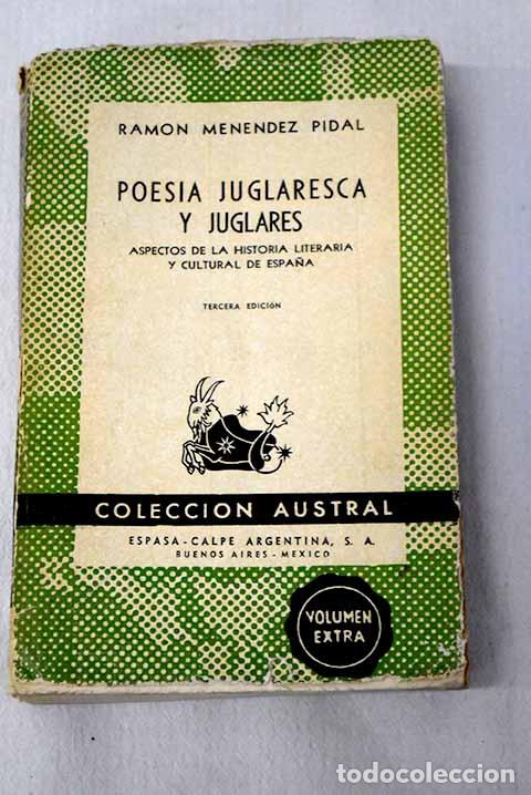 B&uuml;cher: Poes&iacute;a juglaresca y juglares: aspectos de la historia literaria y cultural de Espa&ntilde;a