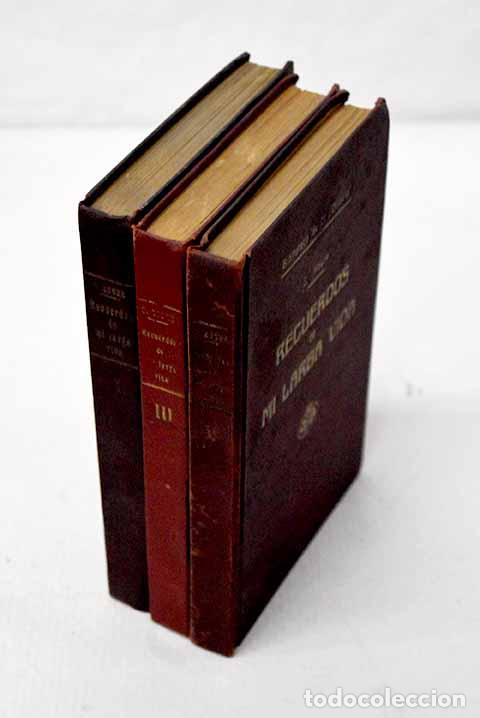 Livros em segunda m&atilde;o: Recuerdos de mi larga vida: costumbres, an&eacute;cdotas.- Roure, Conrad