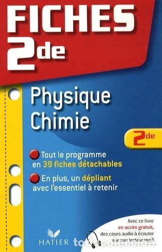 Livros em segunda m&atilde;o: Physique-Chimie 2de- 9782218935534