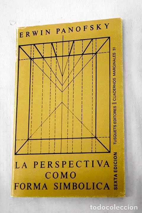 Libros: La perspectiva como forma simb&oacute;lica .- Panofsky, Erwin