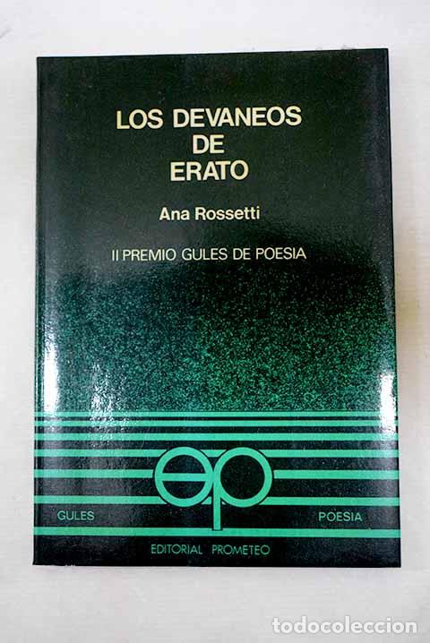 Libros: Los devaneos de Erato.- Rossetti, Ana