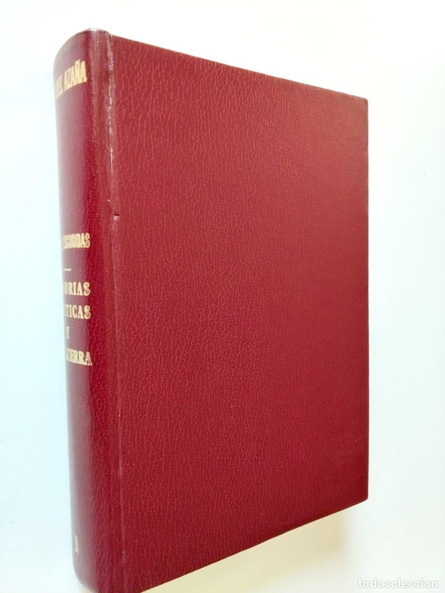 Libri di seconda mano: Manuel Aza&ntilde;a - Obras escogidas I. Memorias Pol&iacute;ticas y de Guerra. A&ntilde;o 1931