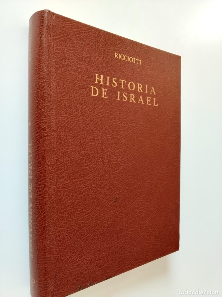 Livros em segunda m&atilde;o: Giuseppe Ricciotti - Historia de Israel. Tomo I. De los or&iacute;genes a la cautividad