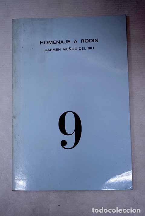 Livros em segunda m&atilde;o: Homenaje a Rodin: Mu&ntilde;oz del Rio, Carmen.- Mu&ntilde;oz del Rio, Carmen