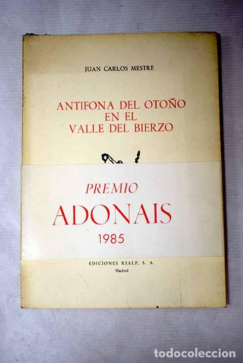 Livros em segunda m&atilde;o: Ant&iacute;fona del oto&ntilde;o en el Valle del Bierzo.- Mestre, Juan Carlos