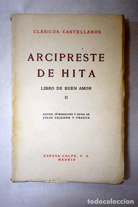 Livres: Libro de buen amor, tomo II.- Ruiz, Juan