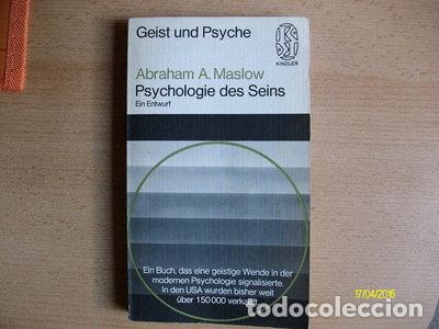 Libros: Psychologie des Seins: Ein Entwurf- 9783596421954