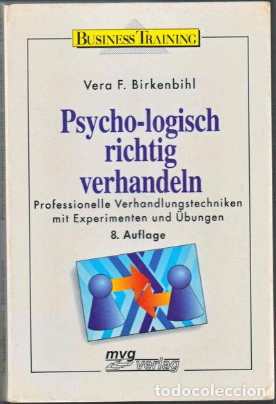 books: Psycho-logisch richtig verhandeln- 9783478811415