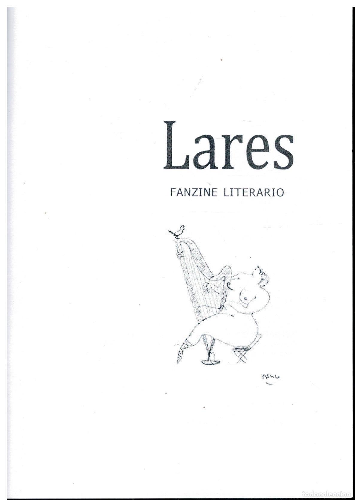 Libros: LARES. Fanzine Literario. N&ordf; 1. Poemas de Eduard A. Constantin, Nahia Font, Diego Soto, Laura Doming