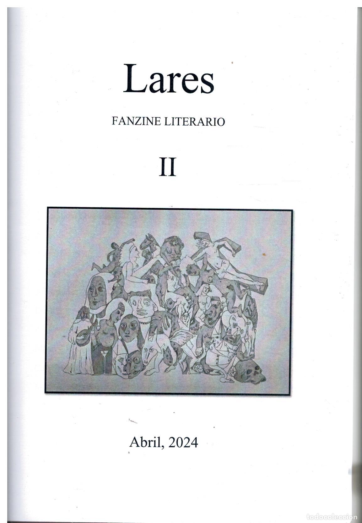 books: LARES. FANZINE LITERARIO. N&ordm; 2. Poemas de Sergio Garc&iacute;a Zamora, &Iacute;&ntilde;igo Mesonada, Anastasiia Pokrovska
