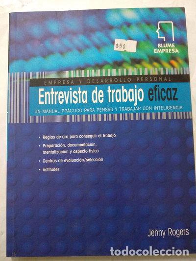 books: Entrevista de trabajo eficaz- 9788480763677