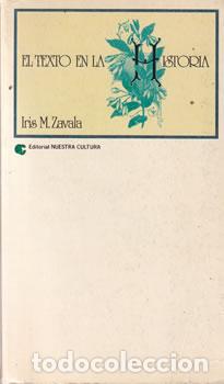 books: El texto en la historia - Iris M. Zavala