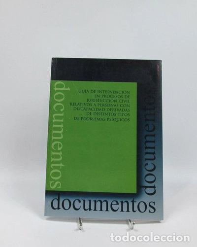 Livres: Gu&iacute;a de intervenci&oacute;n en procesos de jurisdicci&oacute;n civil relativos a personas c...- 9788492576067