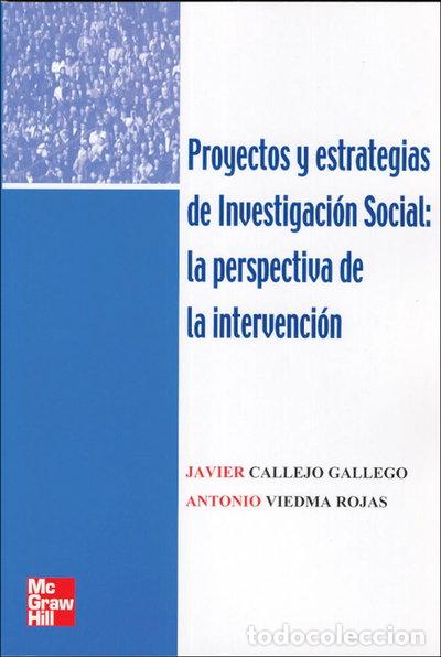 Libros: Proyectos y estrategias de investigaci&oacute;n social- 9788448146139