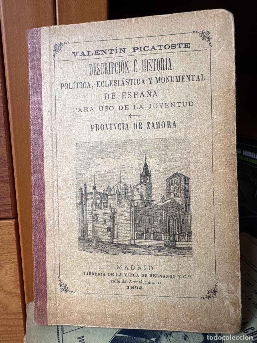 Libros: DESCRIPCION E HISTORIA POLITICA, ECLESIASTICA Y MONUMENTAL DE ESPA&Ntilde;A PARA USO DE LA JUVENTUD. PROVIN
