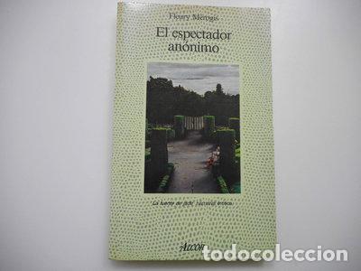 B&uuml;cher: El espectador an&oacute;nimo- 9788427012813