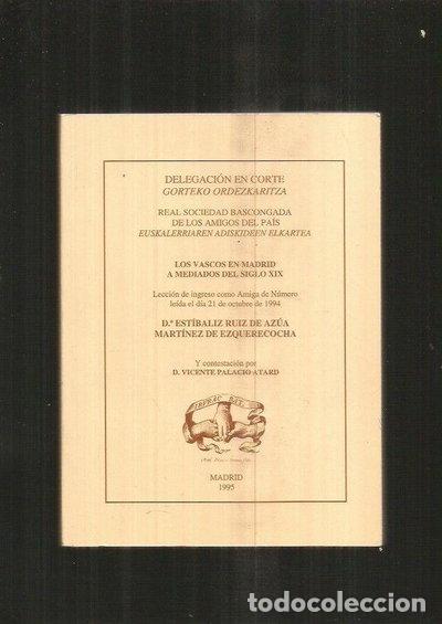 books: Los vascos en Madrid a mediados del siglo XIX- 9788489318786